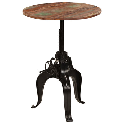 Bar Table Solid Reclaimed Wood 75x(76-110) cm Payday Deals