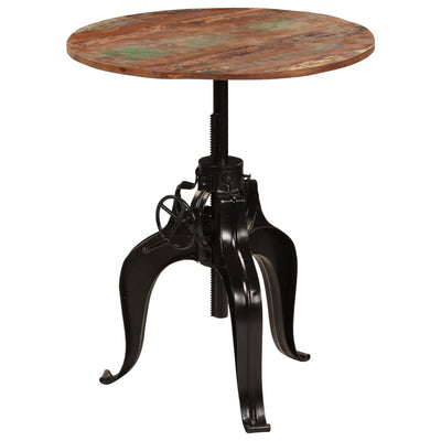 Bar Table Solid Reclaimed Wood 75x(76-110) cm Payday Deals