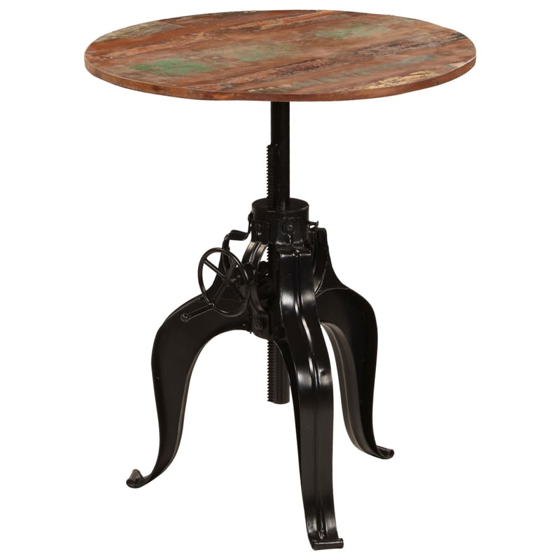 Bar Table Solid Reclaimed Wood 75x(76-110) cm Payday Deals