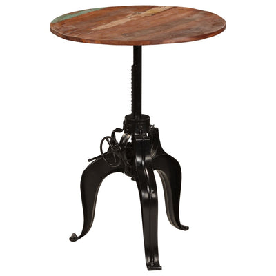 Bar Table Solid Reclaimed Wood 75x(76-110) cm Payday Deals