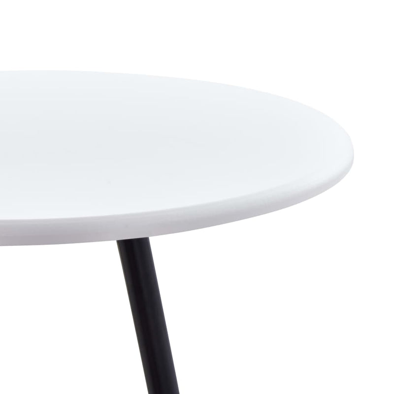 Bar Table White 60x107.5 cm MDF Payday Deals