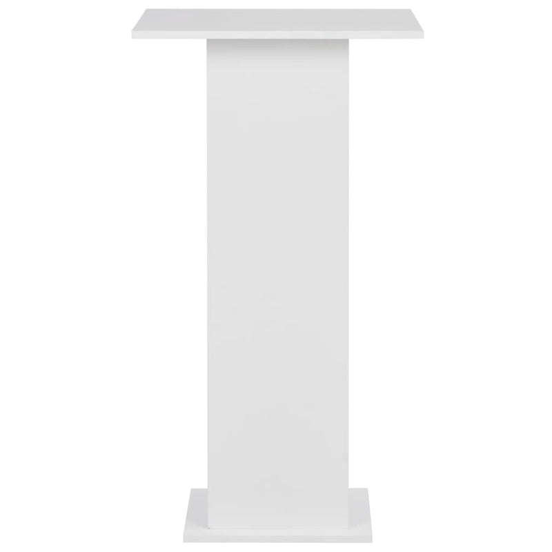 Bar Table White 60x60x110 cm Payday Deals