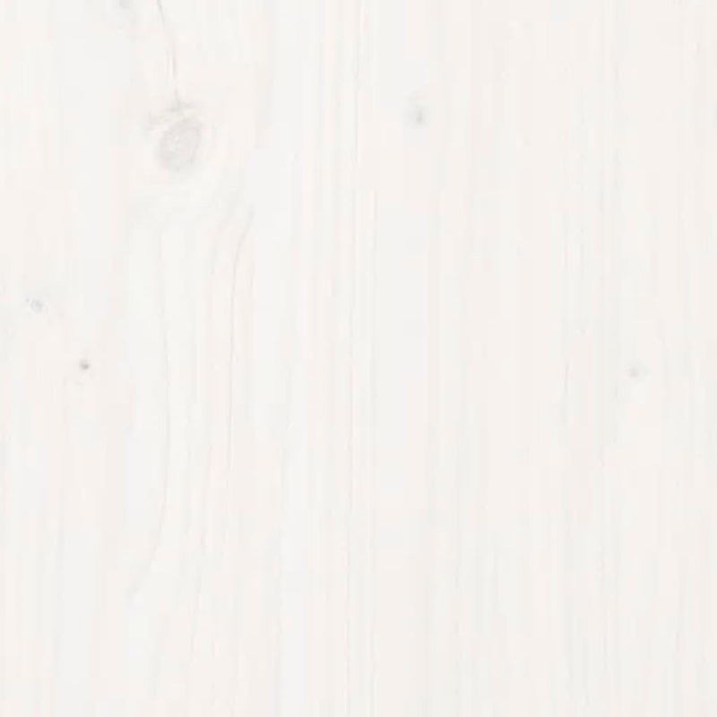 Bar Table White 60x60x110 cm Solid Wood Pine Payday Deals