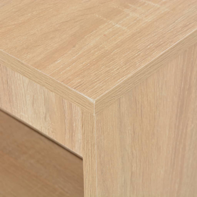 Bar Table with Shelf Oak 110x50x103 cm Payday Deals