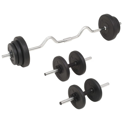 Barbell and Dumbbell Set 30 kg Payday Deals
