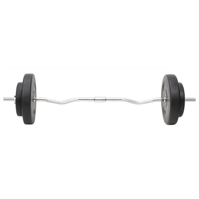 Barbell and Dumbbell with Plates 60 kg Payday Deals