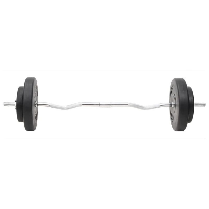 Barbell and Dumbbell with Plates 60 kg Payday Deals