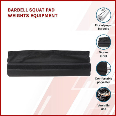 Barbell Squat Pad Weights Equipment Payday Deals