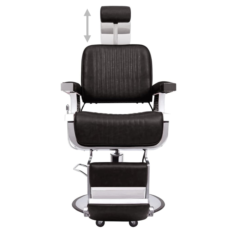 Barber Chair Black 68x69x116 cm Faux Leather Payday Deals