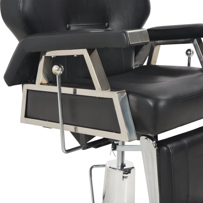 Barber Chair Black 72x68x98 cm Faux Leather Payday Deals