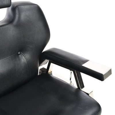 Barber Chair Black 72x68x98 cm Faux Leather Payday Deals