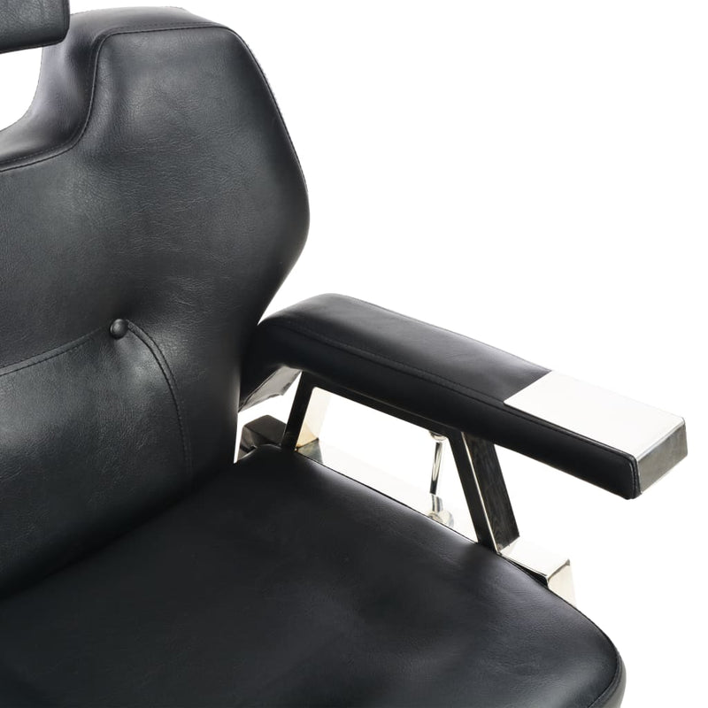 Barber Chair Black 72x68x98 cm Faux Leather Payday Deals