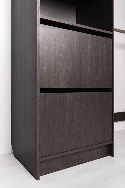 BASEL 2M WALK IN WARDROBE KIT - CLASSIC - NORDIC ASH Payday Deals