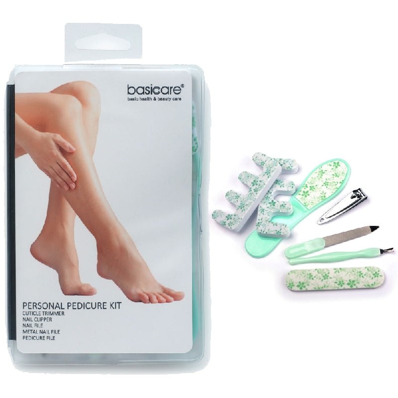 Basicare 6-Piece Personal Pedicure Kit Foot Care Payday Deals