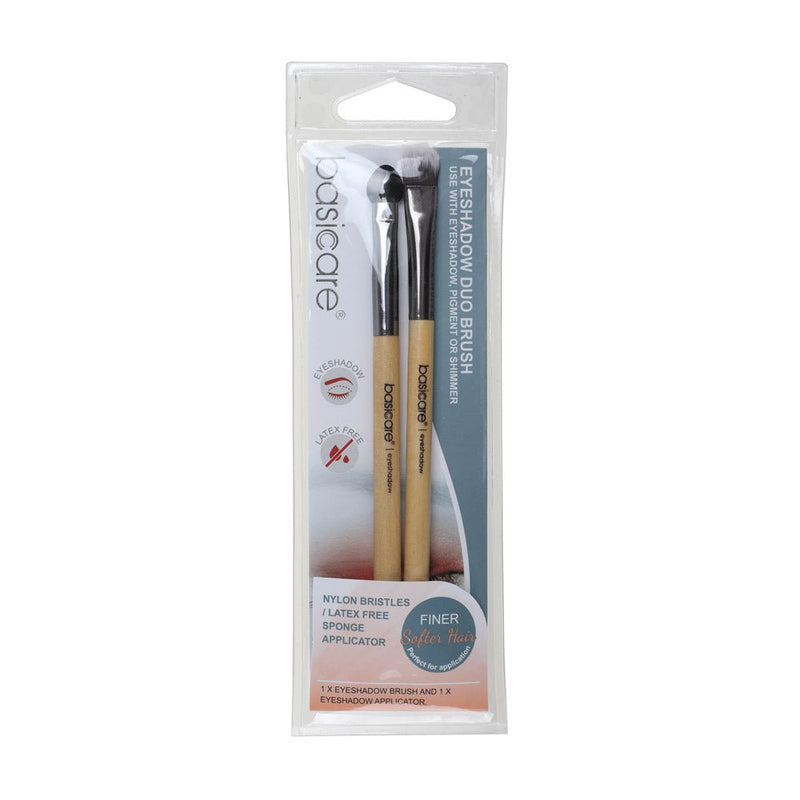 Basicare Eyeshadow Brush Duo Set Payday Deals