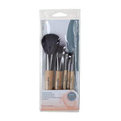 Basicare Professional Size Makeup Brush 5 Piece Set
