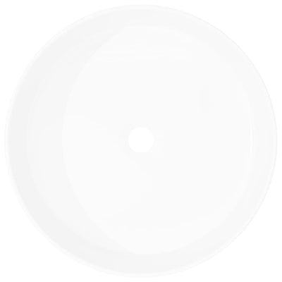 Basin Round Ceramic White 40x15 cm Payday Deals