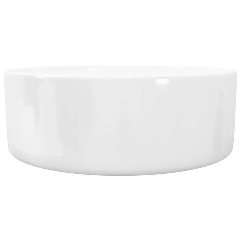 Basin Round Ceramic White 40x15 cm Payday Deals