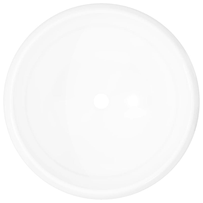 Basin Round Ceramic White 40x15 cm Payday Deals