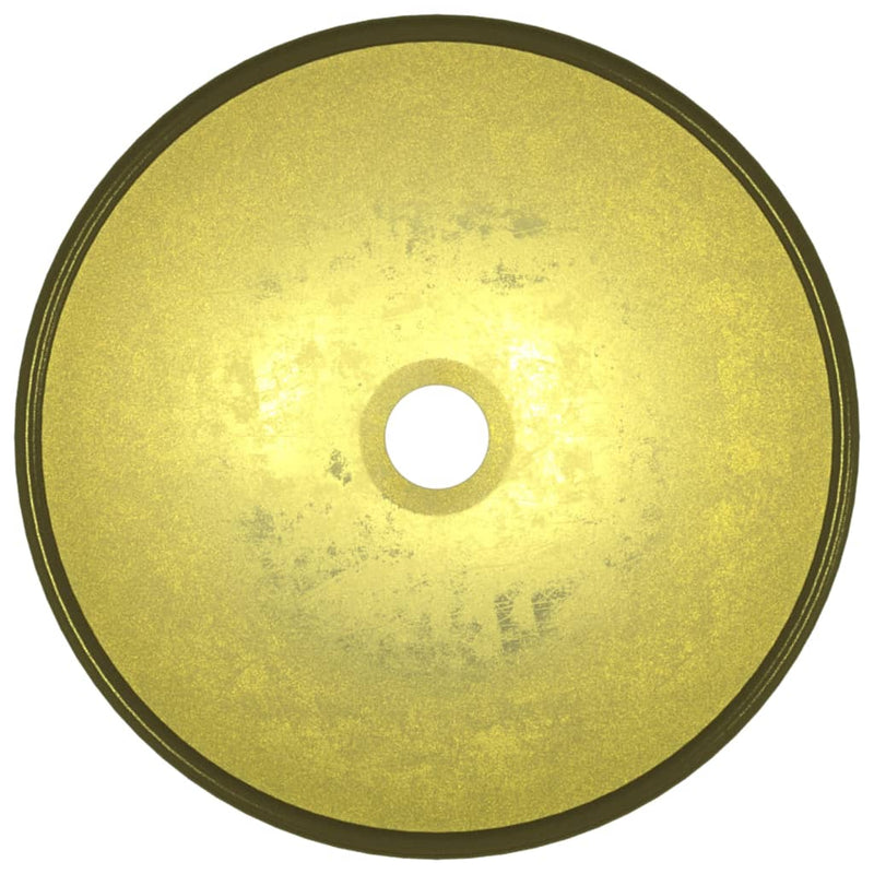 Basin Tempered Glass 35x12 cm Gold Payday Deals