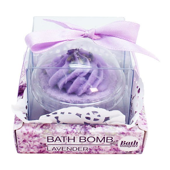 Bath Bomb 35g Gift Box Cupcake Shape Lavender Payday Deals