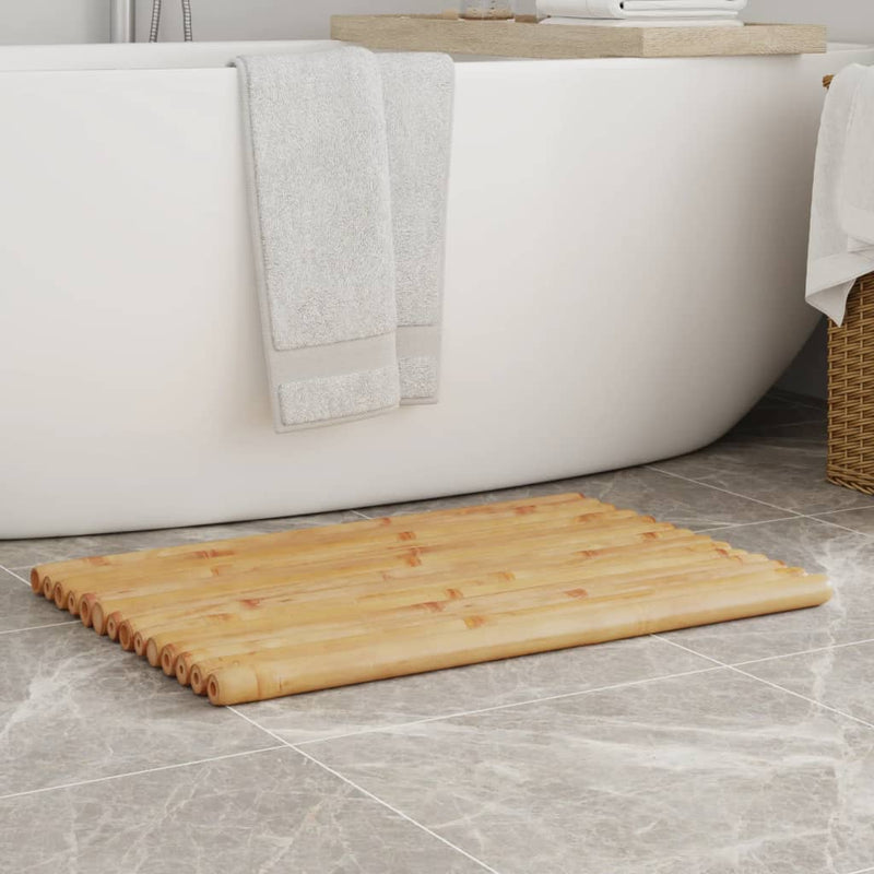 Bath Mats 2 pcs 70x50 cm Bamboo Payday Deals