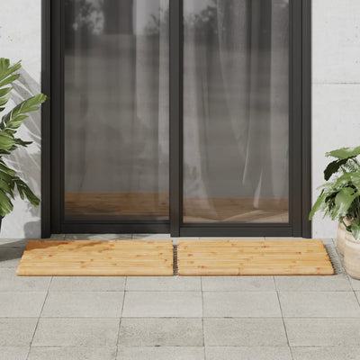 Bath Mats 2 pcs 70x50 cm Bamboo Payday Deals