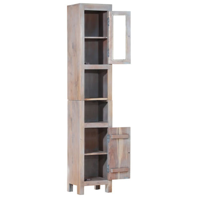 Bathroom Cabinet 30x25x160 cm Solid Wood Acacia Payday Deals
