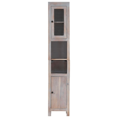 Bathroom Cabinet 30x25x160 cm Solid Wood Acacia Payday Deals