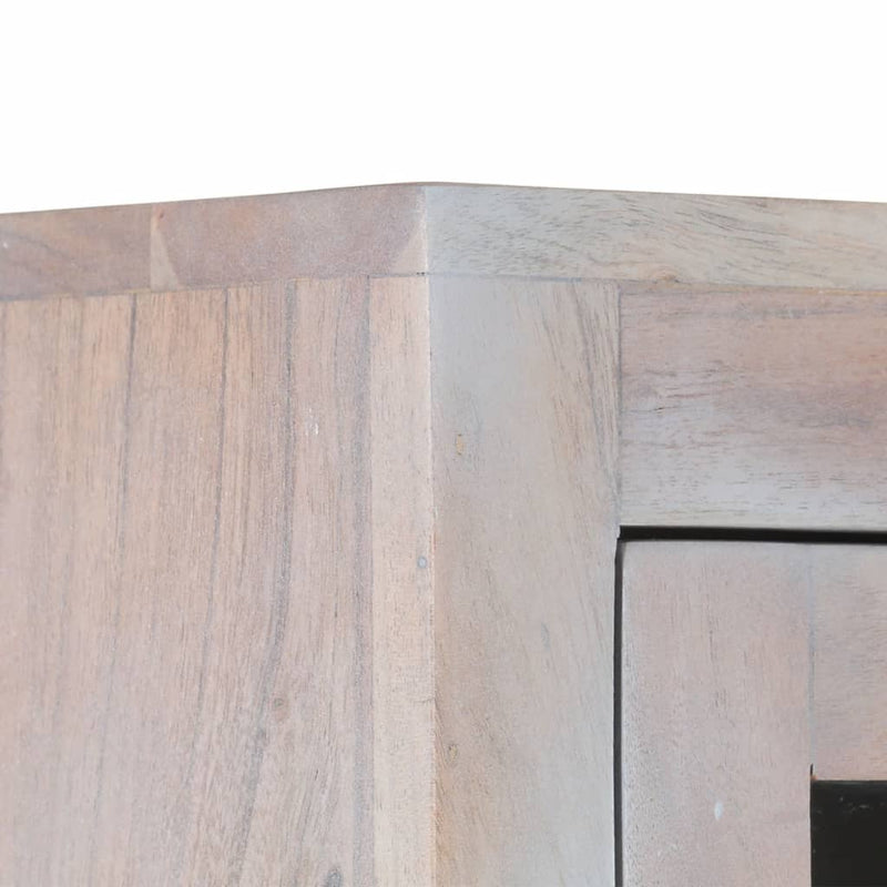 Bathroom Cabinet 30x25x160 cm Solid Wood Acacia Payday Deals