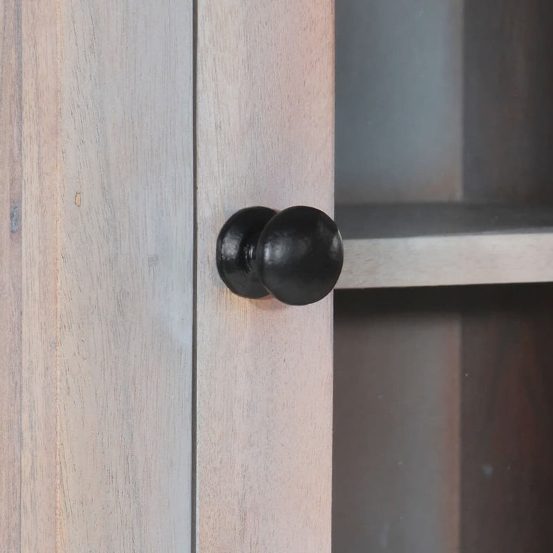 Bathroom Cabinet 30x25x160 cm Solid Wood Acacia Payday Deals