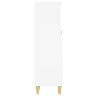 Bathroom Cabinet White 30x30x100 cm Engineered Wood Payday Deals