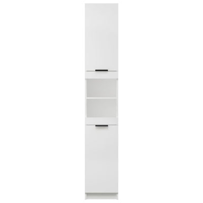 Bathroom Cabinet White 32x34x188.5 cm Engineered Wood Payday Deals