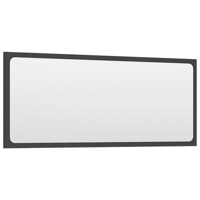 Bathroom Furniture Set Grey Engineered Wood Payday Deals