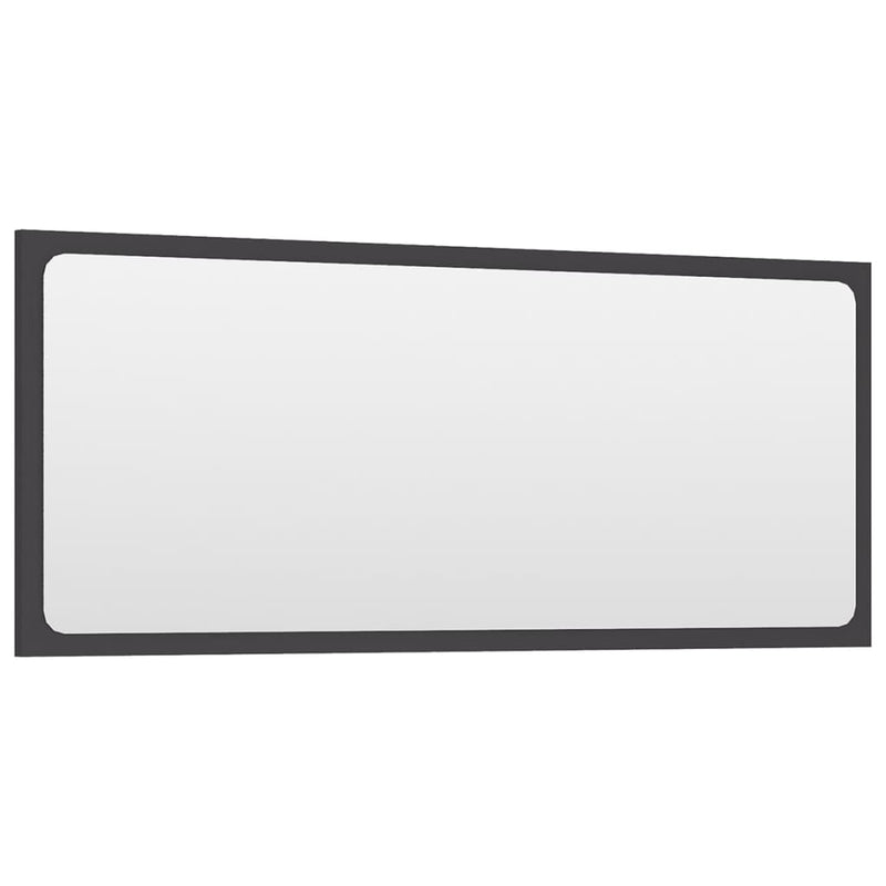 Bathroom Furniture Set Grey Engineered Wood Payday Deals