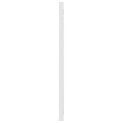 Bathroom Mirror White 100x1.5x37 cm Engineered Wood Payday Deals