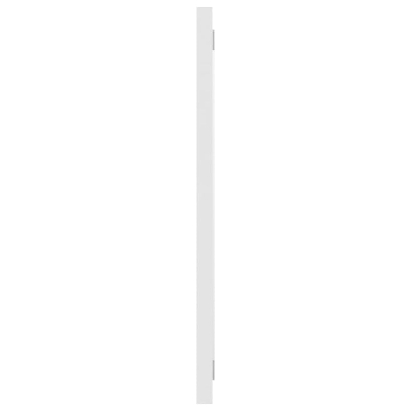 Bathroom Mirror White 100x1.5x37 cm Engineered Wood Payday Deals