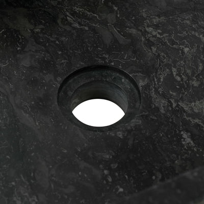 Bathroom Vanity Cabinet Solid Wood Teak with Sinks Marble Black Payday Deals