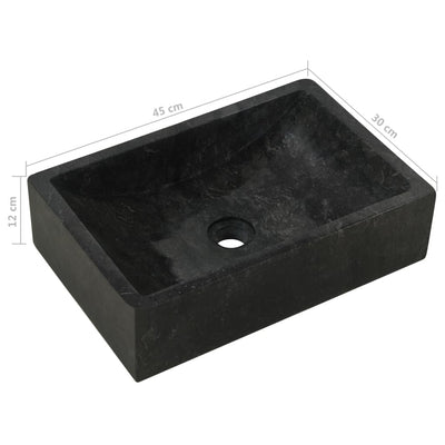 Bathroom Vanity Cabinet Solid Wood Teak with Sinks Marble Black Payday Deals