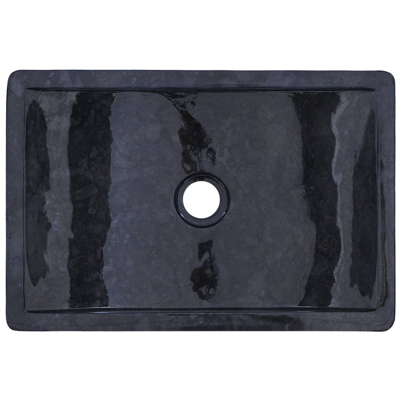 Bathroom Vanity Cabinet with Black Marble Sinks Solid Wood Teak Payday Deals