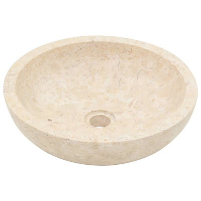 Bathroom Vanity Cabinet with Cream Marble Sinks Solid Wood Teak Payday Deals