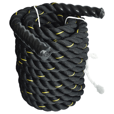 Battle Rope Dia 3.8cm x 9M length Poly Exercise Workout Strength Training Payday Deals