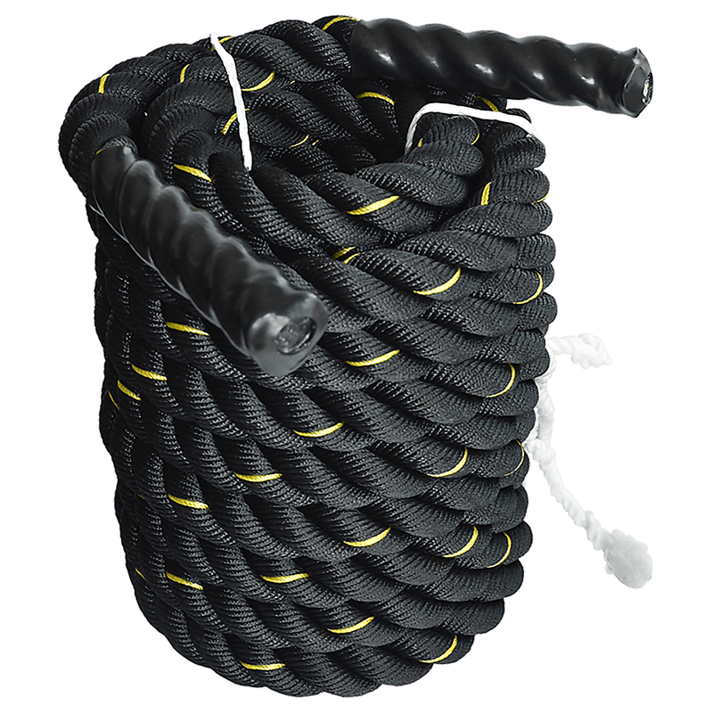 Battle Rope Dia 3.8cm x 9M length Poly Exercise Workout Strength Training Payday Deals