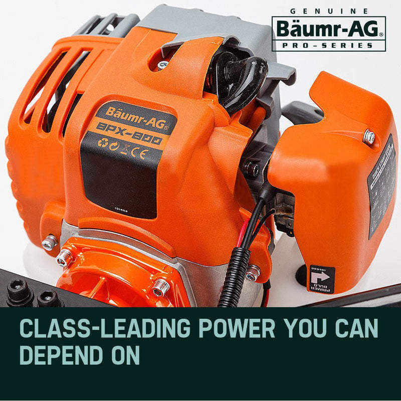 Baumr-AG Post Hole Digger 75CC Posthole Earth Auger Fence Borer Petrol Drill Bit Payday Deals