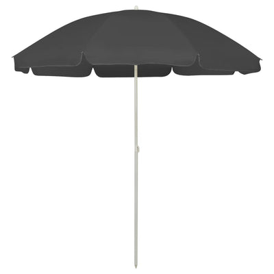 Beach Parasol Anthracite 240 cm Payday Deals