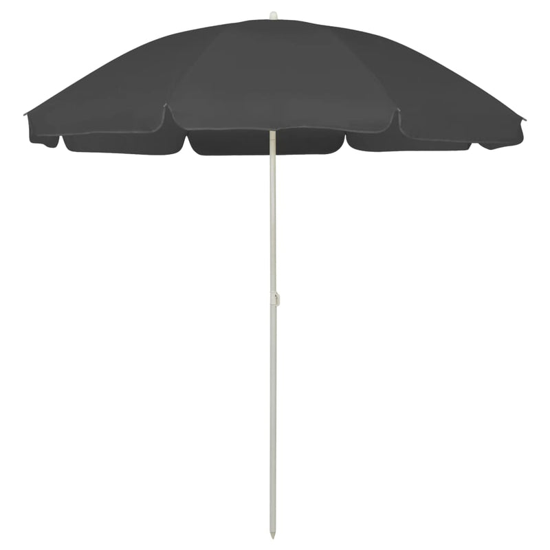 Beach Parasol Anthracite 240 cm Payday Deals