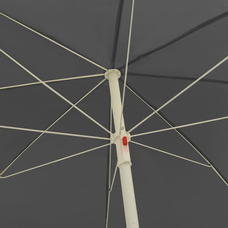 Beach Parasol Anthracite 240 cm Payday Deals