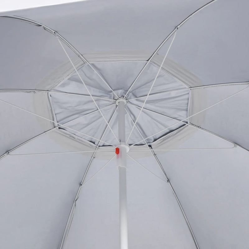 Beach Parasol with Side Walls Anthracite 215 cm Payday Deals