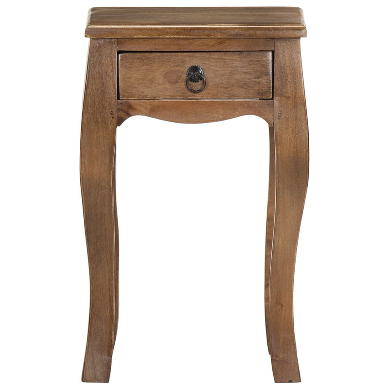 Bed Cabinet 28x28x46 cm Solid Mango Wood Payday Deals