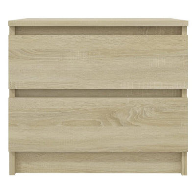 Bed Cabinet Sonoma Oak 50x39x43.5 cm Chipboard Payday Deals